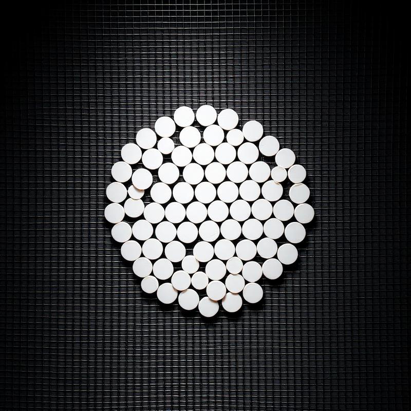 Mosaico Penny Blanco